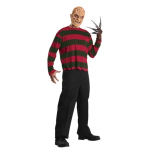 Nightmare On Elm Street Freddy Krueger Top Costume Dress Up Party/Halloween - Picture 1 of 6