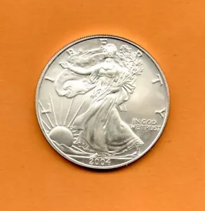 USA United States $1 Dollar 2004 Walking Liberty "American Silver Eagle" 1oz. - Picture 1 of 2