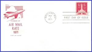 USA3 #C82 U/A HOUSE OF FARNAM FDC   Red Jet - Imagen 1 de 1