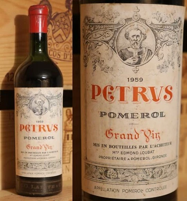 1959er Petrus -  Pomerol - Top Jahrgang  -  Top Rarität !!!!! - Bild 1 von 4