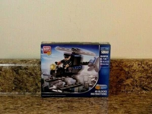 Block Tech Metro Squad Helicopter With Pilot Building Block Set NEW - Picture 1 of 3