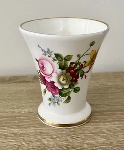 Vintage Coalport LUDLOW Flower Posy Vase Porcelain England c1950s - Picture 1 of 5