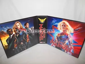 Custom Made 3 Inch 2020 Captain Marvel Trading Card Album Binder - Picture 1 of 6