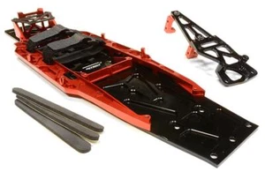 CNC Bearbeitet Komplett LCG Chassis Umbausatz für Traxxas 1/10 Slash 2WD - Bild 1 von 5