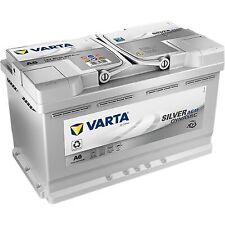 Varta 580901080J382 Starterbatterie  VARTA AGM XEV A6 für CHEVROLET CHRYSLER