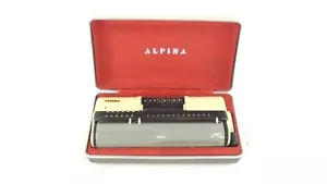 CALCULADORA ALPINA AÑO 1961 RECHENMASCHINE ADDING MACHINE - Imagen 1 de 8