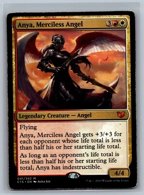 Magic The Gathering Commander 2015 Anya, Merciless Angel #041/342 MTG TCG CCG - Image 1 of 2