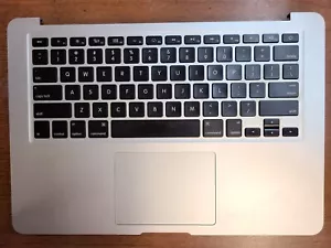 ORIGINAL MACBOOK AIR A1466 2015 13" TOP CASE TRACKPAD KEYBOARD 661-7480 069-9397 - Picture 1 of 2