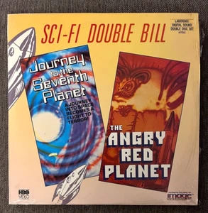 JOURNEY TO THE SEVENTH PLANET/THE ANGRY RED PLANET LASERDISC SCI-FI DOUBLE BILL - Picture 1 of 2