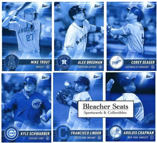 2017 Topps Bunt Baseball (Physical) - Blue Parallels - Pick From Card #'s 1-200 - Image 1 of 1