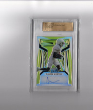 2023 Leaf Metal Draft Gold Prismatic Proof Autographs Xavier Worthy Auto 1/1
