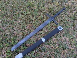 Handmade Eva Foam Dark Souls Sunlight Straight Sword And Scabbard - Picture 1 of 21