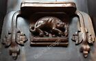 Photo 12x8 Cat & mouse misericord, Great Malvern Priory A modern carving t c2011