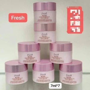 LOT OF 7 , FRESH ROSE DEEP HYDRATION FACE CREAM 7ML*each - Picture 1 of 1