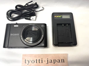 SONY Cybershot DSC-WX350 Digital Camera Black Global Model , English Support - Picture 1 of 20
