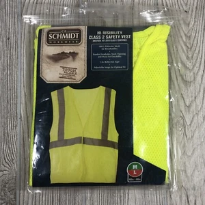 C.E. Schmidt Hi-Visibility Class 2 Safety Vest Size M/L 40” - 46” Surveyor *NEW* - Picture 1 of 6