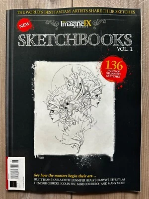 2024 SKETCHBOOKS Vol 1 From IMAGINEFX Magazine 146 Pages SEE HOW MASTERS BEGIN - Image 1 of 2