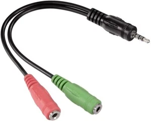 JOBLOT Venta al por mayor x19 Cable divisor de auriculares para PC 3,5 mm Jack Auriculares - Imagen 1 de 3