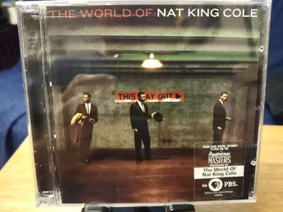 Nat King Cole "The World of Nat King Cole" CD/DVD Capitol 2005 Remastered OOP - Image 1 of 3