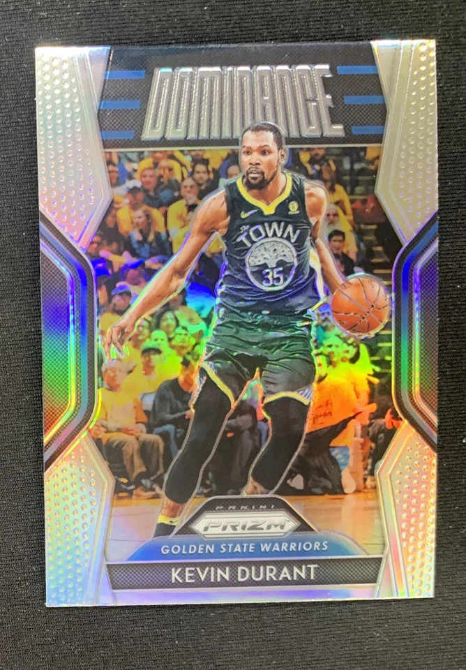 Kevin Durant 2018-19 PANINI PRIZM BASKETBALL Dominance Silver Prizm #9 - Image 1 of 1