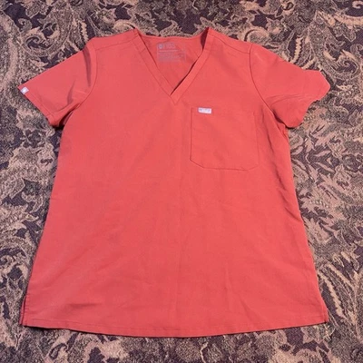 Blusa Médica Figs Mujer Colección Técnica Mediana Catarina Naranja PO 3552 Foto 1 de 4