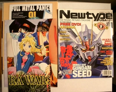 Newtype USA Magazine - November 2002 (Premiere Issue) NO DVD - Image 1 of 4
