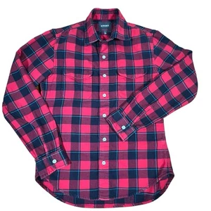 Bonobos Slim Fit Flannel Shirt Men's Medium Plaid Outdoors Lightweight Preppy - Picture 1 of 12