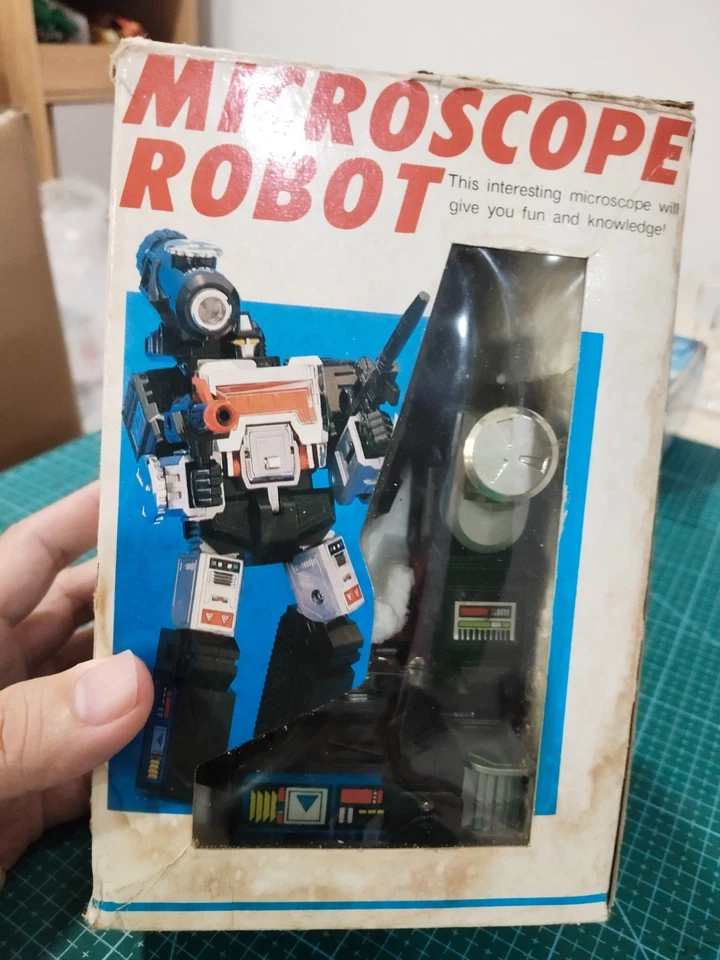 Vintage KO Taiwan Microman Diaclone pre Transformers G1 MC-20 Microscope Robot - Image 1 of 4