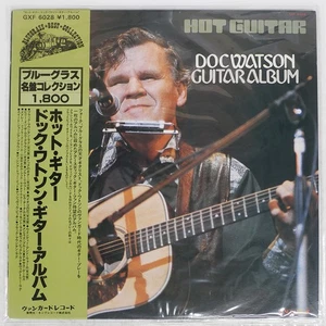 DOC WATSON HOT GUITAR VANGUARD GXF6028 Japan OBI VINYL LP - Picture 1 of 1