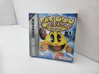 PAC-MAN PACMAN PINBALL MACHINE NEW SEALED W/ CREASE  FOR GAMEBOY ADVANCE #i12 - Image 1 of 4