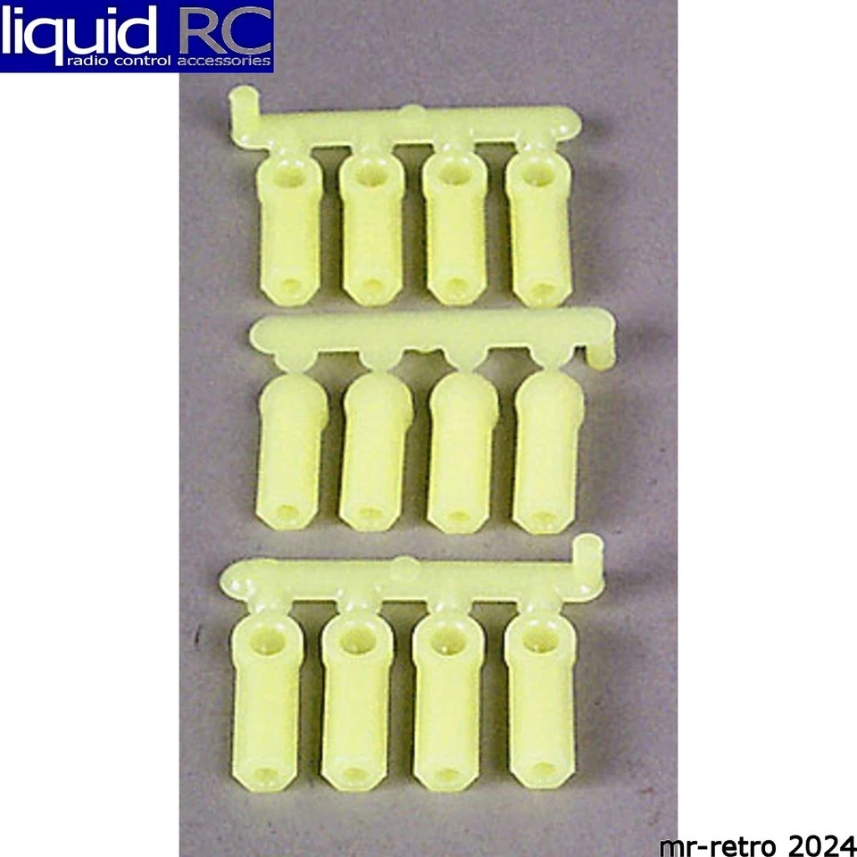 RPM R/C Products 73377 Heavy Duty Rod Ends Yellow 4-40 (12) - Image 1 of 1