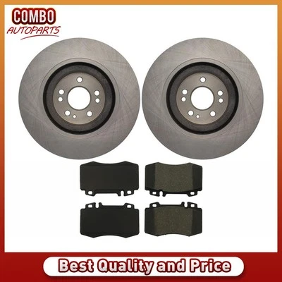 Front Disc Brake Pad Set Disc Brake Rotor fits 2000-2003 Mercedes-Benz ML55 AMG - Image 1 of 4