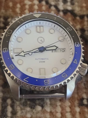 Автоматические дайверские часы Islander сапфир синий/белый - Изображение 1 из 4