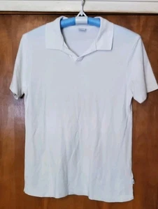 NN07 No Nationality Johnny Kragen Baumwolle & Lyocell Piqué Polo Shirt, Größe Small - Bild 1 von 9