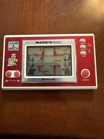 Nintendo Game and Watch Mario's Cement Factory ML-102, 1983 Tested New Battery