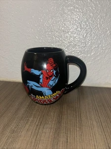 The Amazing Spider-Man 2011 Marvel Black Coffee Mug Cup 20 oz VGC! - Picture 1 of 4