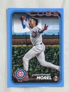 Christopher Morel #109 Topps MLB 2024 Japan Edition Blue Parallel #/150 - Bild 1 von 8