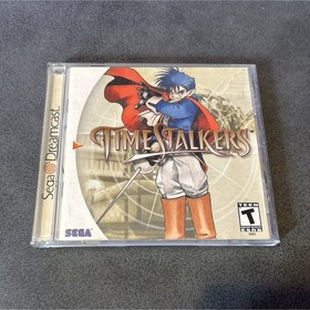 SEGA Time Stalkers Sega Dreamcast Role Playing T-Teen Manual Included