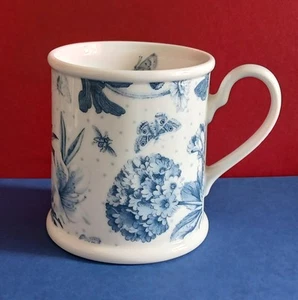 PORTMERRION BOTANIC BLUE PATTERN TANKARD STYLE MUG. - Picture 1 of 6