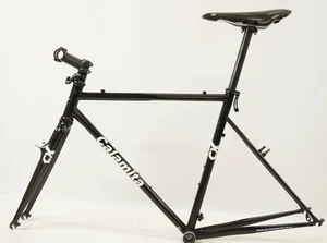 CALAMITA CX Chromoly / carbon Frameset Toptube 520mm Unknown Year USED - Picture 1 of 20