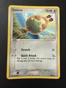 Pokémon TCG Legend Make Sentret 62/92 Stamped Reverse Holo Near Mint - Picture 1 of 19
