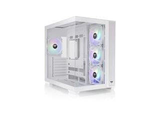 Thermaltake View 380 TG ARGB Snow ATX Case; 4x120mm ARGB Fans Included; Supports - Picture 1 of 5