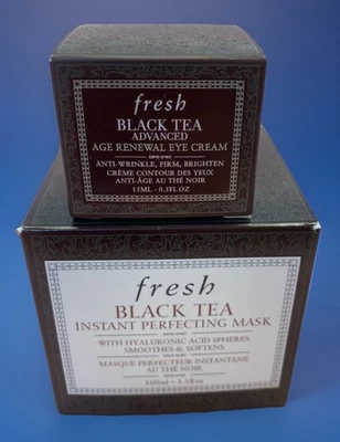 Fresh Black Tea Instant Perfecting Mask 3.3 Oz & Age Renewal EyeCream 0.5 Oz ❣️ - Image 1 of 4