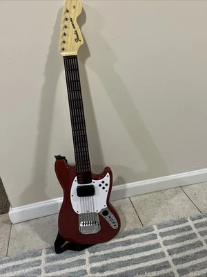 Xbox 360 Rock Band 3 Fender Mustang Stratocaster Guitar Controller 98563 RB3 - Image 1 of 4
