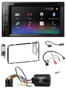 Pioneer Bluetooth Lenkrad USB 2DIN DAB DVD Autoradio für Nissan Qashqai J10 07-1 - Bild 1 von 10