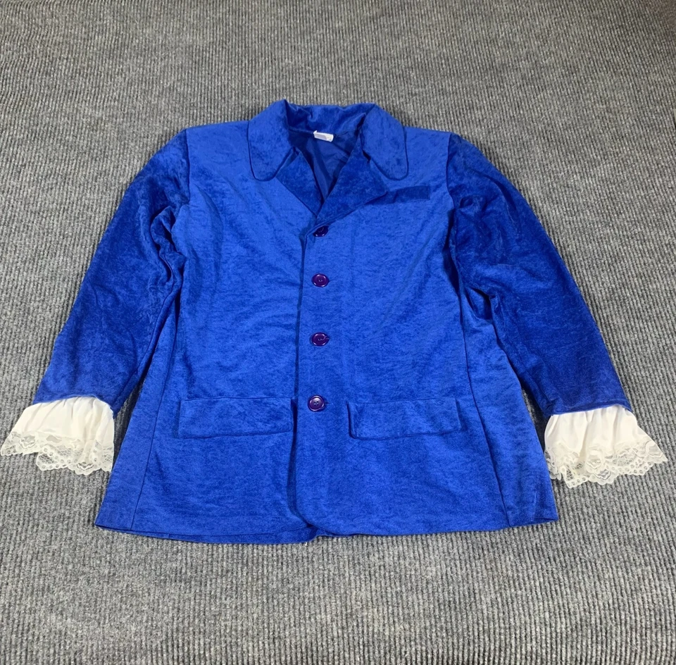 Chaqueta De Colección Austin Powers Para Hombre Extra Grande Azul Halloween Disfraz Película Años 90 1999 Foto 1 de 4