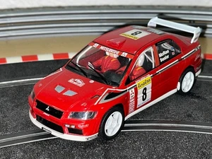 1586- Scalextric Hornby Mitsubishi Lancer WRC #8 Ralli Art McRae Monte-Carlo - Bild 1 von 3
