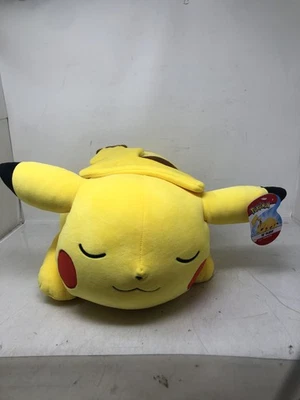 Juguete de peluche Pokemon Pikachu 18" para abrazar y dormir Gotta Catch 'E Foto 1 de 4