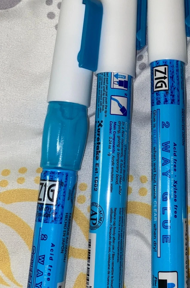 Pluma de pegamento bidireccional Zig MSB10M3V, 3 piezas - .com Foto 1 de 1