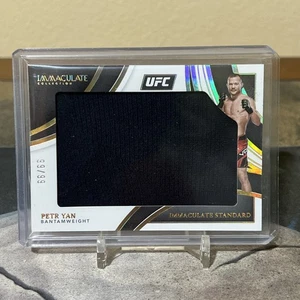Petr Yan 2022 Immaculée UFC Standard Jumbo Relic /99 #IS-PYN Fighter-Worn Champ - Photo 1/1